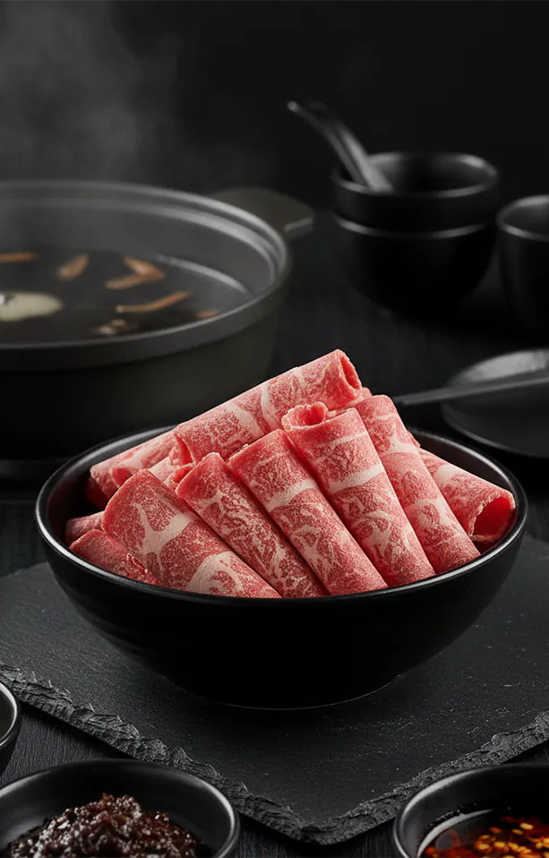 Beef Roll at Legend Pot, Hot Pot Restaurant in Baton Rouge